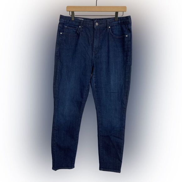 Gap 1969 Jeans Women’s 31S Blue High Rise Skinny Stretch Denim Casual 5 Pocket - Picture 1 of 12